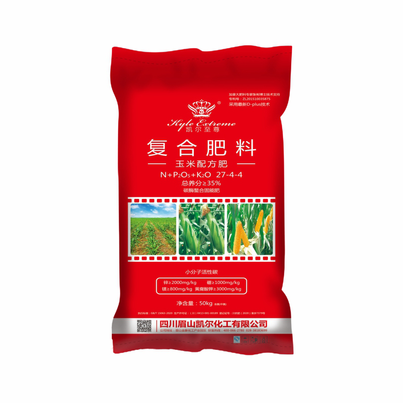 凱爾至尊玉米肥27-4-4 50kg  新